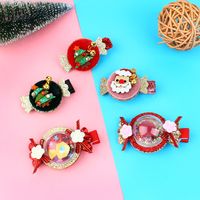 Süßigkeits-haarnadel-weihnachtsbaum-clip-haarschmuck Für Kinder main image 1