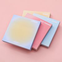 Gradient Color Sticky Notes Takeaway Note Sticker Multi Colors main image 4