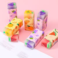 Cute Cartoon Fruit Pattern Eraser For Children sku image 1