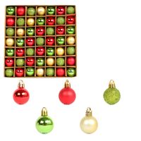 Fashion Light Colorful Electroplating Ball Christmas Tree Hanging Ornament sku image 48