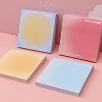 Gradient Color Sticky Notes Takeaway Note Sticker Multi Colors main image 1