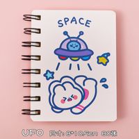 Cute Cartoon Portable Loose-leaf Small Size A7 Notebook sku image 1