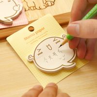 New Creative Cute Yellow Cartoon Memo Sticky Note main image 4