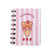 Cute Cartoon Portable Loose-leaf Small Size A7 Blank Paper Notebook main image 3