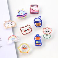 Cute Cartoon Transparent Acrylic Clip Snack Seal Clip Paper Clip main image 1