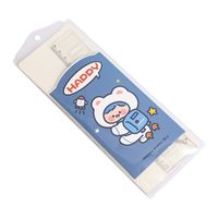 Cute Cartoon Painting And Drawing Tools Ruler Sets Four-piece Student Stationery main image 2