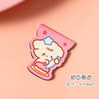 Cute Cartoon Beautifully Shaped Student Double-sided Paper Alloy Magnetic Bookmark sku image 9
