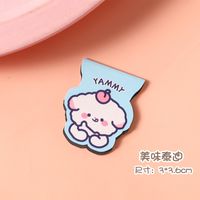 Cute Cartoon Beautifully Shaped Student Double-sided Paper Alloy Magnetic Bookmark sku image 5