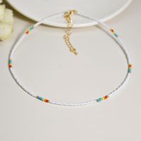 Einfacher Stil Herzform Perlen/perlen Hülse Halskette sku image 1