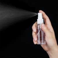 30ml 50ml 100ml Spray Bottle Transparent Plastic Portable Disinfection Water Cosmetic Bottle main image 3