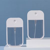 38ml Card Perfume Sprayer Plastic Square Hydrating Portable Carry-on Disinfectant Fluid Storage Bottle main image 1
