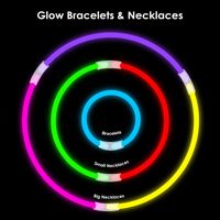 Solid Color Pe Disposable Glow Stick Party Toys Decorations main image 4