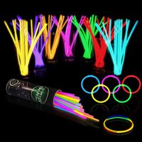Solid Color Pe Disposable Glow Stick Party Toys Decorations main image 1