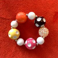 Fashion Geometric Arylic Alloy Inlay Artificial Pearls Bracelets main image 3