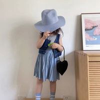 Unisex Casual Solid Color Wide Eaves Sun Hat sku image 4