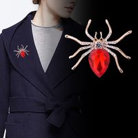 Fashion Spider Zinc Inlay Gem Rhinestones Women'S Corsage Brooches main image 1