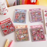 Cute Cartoon Sticker Material Decorative Pattern Hand Account Sticker Set main image 2