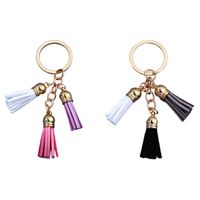 Simple Style Tassel Alloy Plating Keychain 1 Piece main image 5