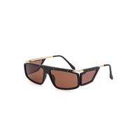 Fashion Four-sided Square Frame Anti-blue Uv Protection Sunglasses Wholesale sku image 3