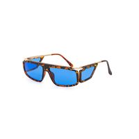 Fashion Four-sided Square Frame Anti-blue Uv Protection Sunglasses Wholesale sku image 5