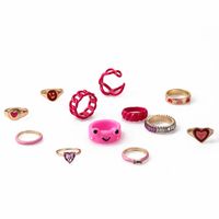 Cute Frog Alloy Stoving Varnish Women's Rings main image 6