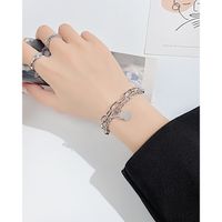 Fashion Guitar Stainless Steel Bracelets Layered Chain No Inlaid Stainless Steel Bracelets main image 2