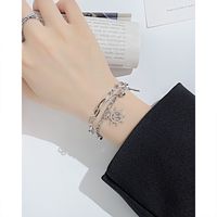 Fashion Anchor Stainless Steel No Inlaid Bracelets In Bulk main image 5