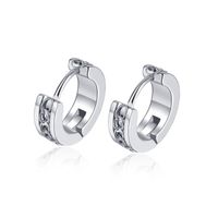 Fashion Geometric Chain Stainless Steel Earrings sku image 1