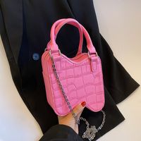 Women's Pu Leather Solid Color Streetwear Zipper Crossbody Bag main image 1