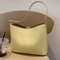 Fashion Solid Color Magnetic Buckle Underarm Bag main image 2