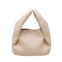 Streetwear Solid Color Magnetic Buckle Cloud Shape Bag Handbag main image 2