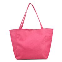 Streetwear Solid Color Buckle Tote Bag sku image 1