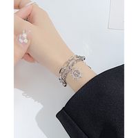 Fashion Anchor Stainless Steel No Inlaid Bracelets In Bulk main image 2