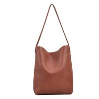 Ropa De Calle Color Sólido Hebilla Magnética Bolso Cubo sku image 5