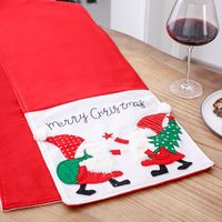 Christmas Embroidered Santa Claus Table Runner Wholesale Nihaojewelry sku image 3