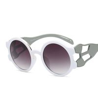 95142 Europäische Und Amerikanische Mode Runde Rahmen Personal Isierte Sonnenbrillen   Hot Sale Sonnenbrille Großhandel sku image 5