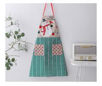 Santa Claus Linen Apron Wholesale Nihaojewelry sku image 4