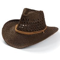 Unisex Ethnic Style Solid Color Braid Big Eaves Straw Hat main image 5