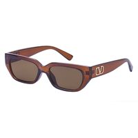 Retro Multicolor Transparent Sunglasses Wholesale sku image 7