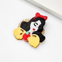 Cute Human Cartoon Arylic Patchwork Brooches main image 5