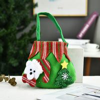 Creative Christmas Decoration Three-dimensional Doll Candy Tote Bag Wholesale Nihaojewelry sku image 10