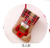 منتجات زينة عيد الميلاد سانتا كلوز جوارب شجرة عيد الميلاد قلادة جوارب عيد الميلاد أكياس هدايا مصنعي الجملة sku image 8