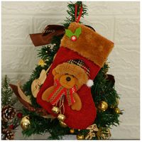 Vintage Bear Socks Candy Gift Bags Christmas Decoration Wholesale Nihaojewelry sku image 62