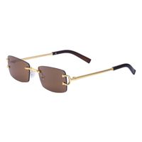 Fashion Square Frame Sunglasses Wholesale sku image 14