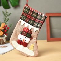 Vintage Bear Socks Candy Gift Bags Christmas Decoration Wholesale Nihaojewelry sku image 44