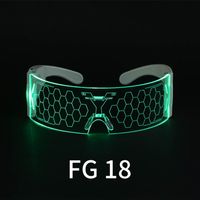 Heiß Verkaufte Mode Neuen Stil Led-leuchtbrillen sku image 24