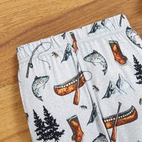 Letter Cotton Polyester Printing Pants Sets Baby Clothes main image 8