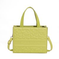 Fashion Solid Color Square Zipper Handbag Square Bag sku image 4