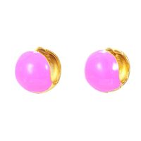 Bohemian Geometric Metal Plating Ear Studs sku image 1