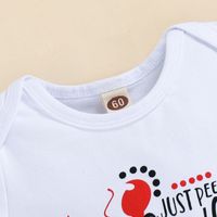 Casual Animal Letter Cotton Polyester Printing Pants Sets Baby Clothes main image 5